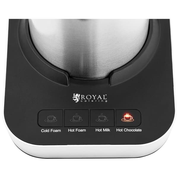 Royal Catering Mjölkskummare - induktion - 0,6 l - 4 program