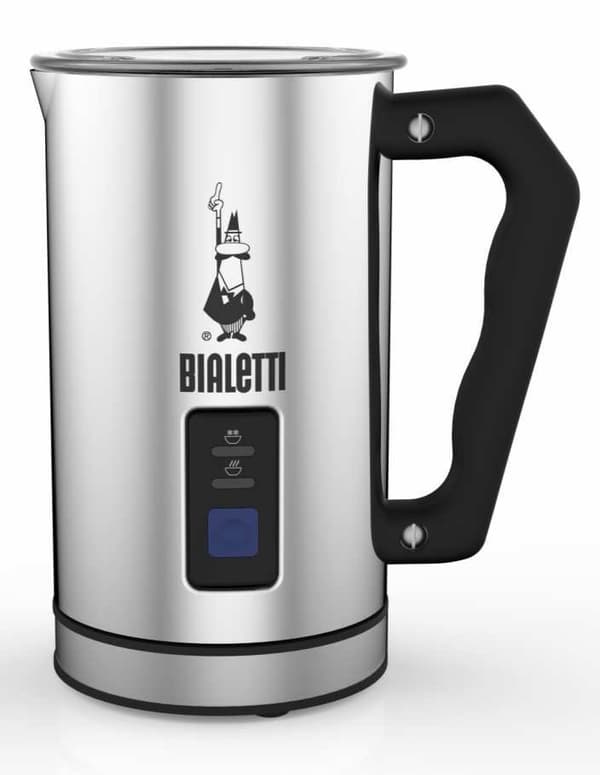 Bialetti MK01 automaattinen maidonvaahdotin, ruostumatonta terästä