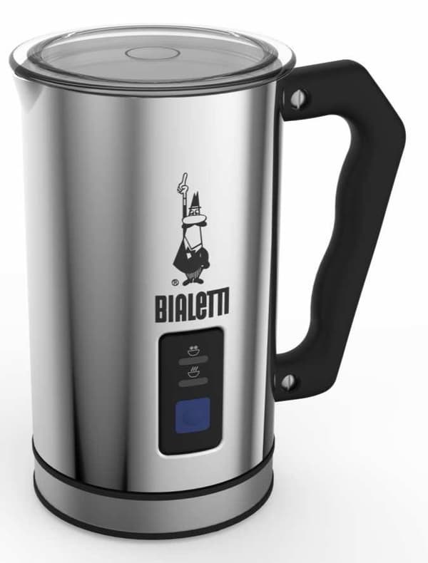 Bialetti MK01 automaattinen maidonvaahdotin, ruostumatonta terästä
