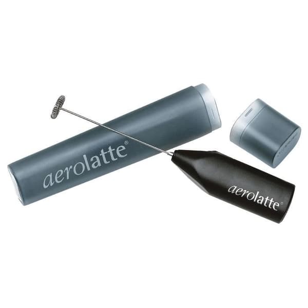 Mjölkskummare - Ej specificerad - Ej specificerad - Grå - Fungerar med 2 AA-batterier - För kaffe, te, choklad