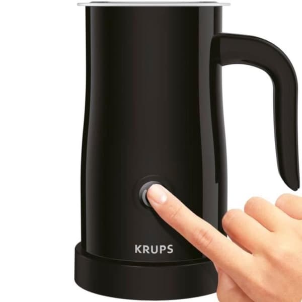 KRUPS XL100810 automatisk mjölkskummare - 2 skum- och värmefunktioner - Svart