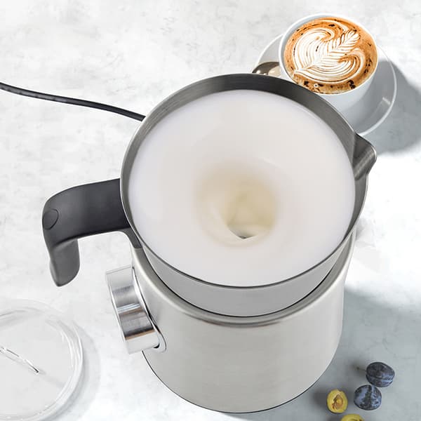INF Automatisk melkeskummer MF06S rustfritt stål base - 900ml