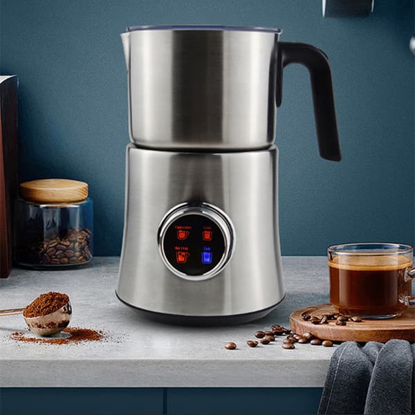 INF Automatisk melkeskummer MF06S rustfritt stål base - 900ml
