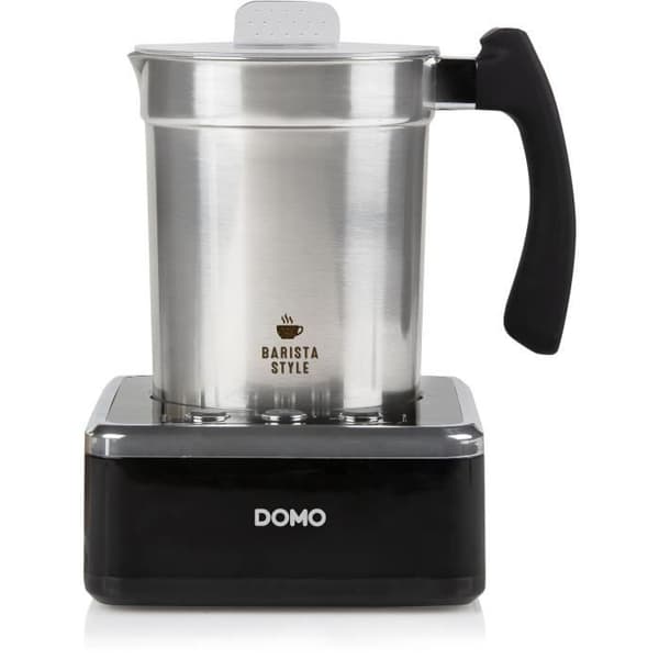 Mjölkskummare - DOMO - DO717MF - 650 W - 230 ml - 3 funktioner - Klar på 3 minuter - Rostfritt stål