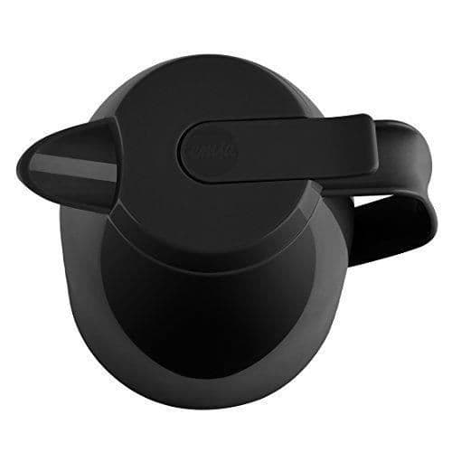 Isolerad kanna - Emsa - 517005 - Rostfritt stål - Blank svart plast - 1L