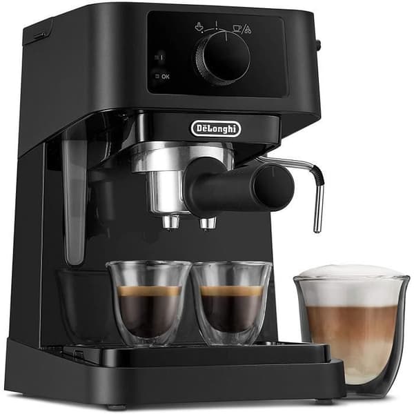 Mjölkskummare - DELONGHI - EC 230.BK - 15 bar - 1,0 l - Svart