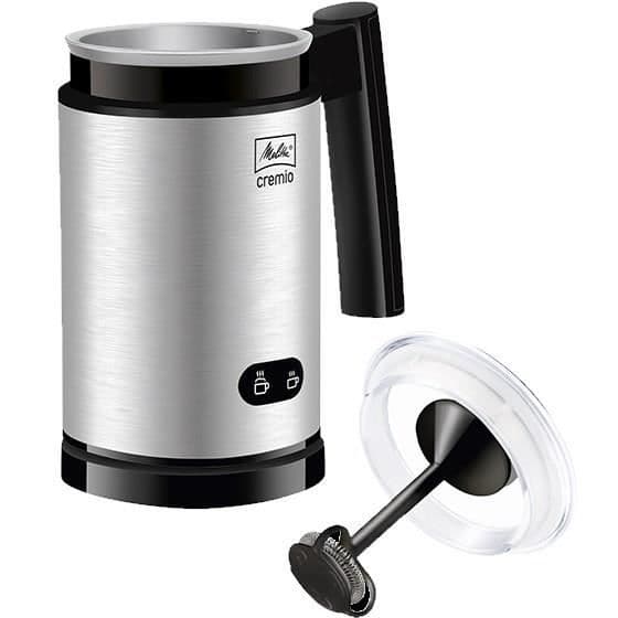 MELITTA 1014-03 Cremio II mjölkskummare - Trådlös - 450W - Rostfritt stål