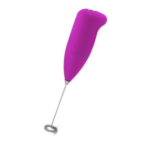 Mousseur till mjölk - Esperanza - LATTE - Rostfritt stål - Färg Rosa - Praktisk och snabb