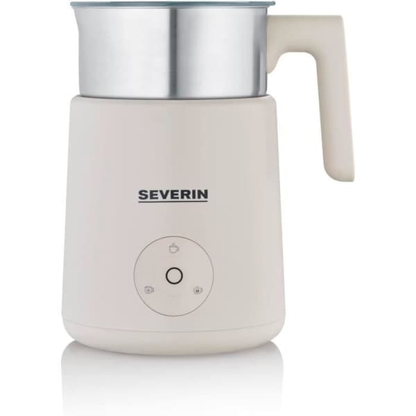 Mjölkskummare - SEVERIN - SM 3589 - 500 W - Rostfritt stål/Beige - 400 ml