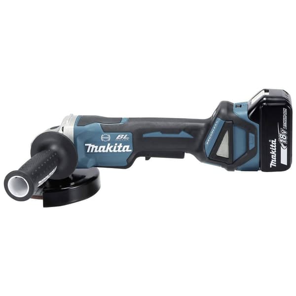 Makita DGA517RTJ Vinkelslip batteridriven 125 mm inkl. 2x batterier, inkl. laddare 18 V 5 Ah