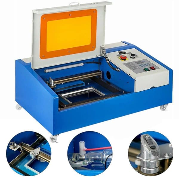40W CO2 lasergraveringsmaskin,hög precision,stark prestanda,hög kompatibilitet