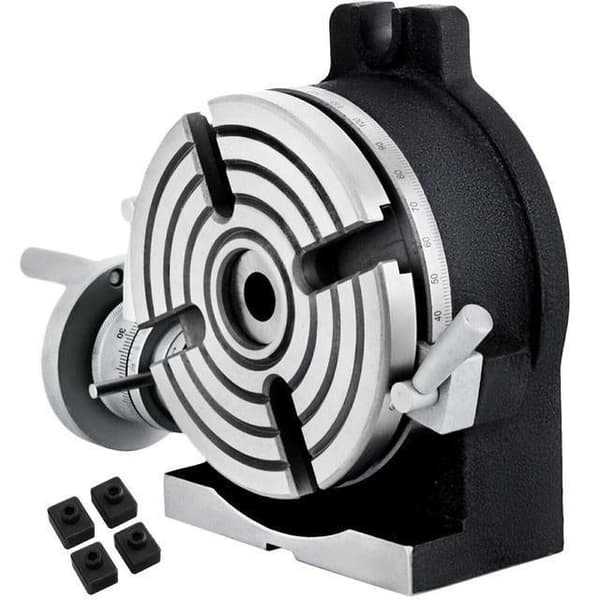 150MM 4-spår vertikal & horisontell roterande bord för fräsmaskin,hög precision