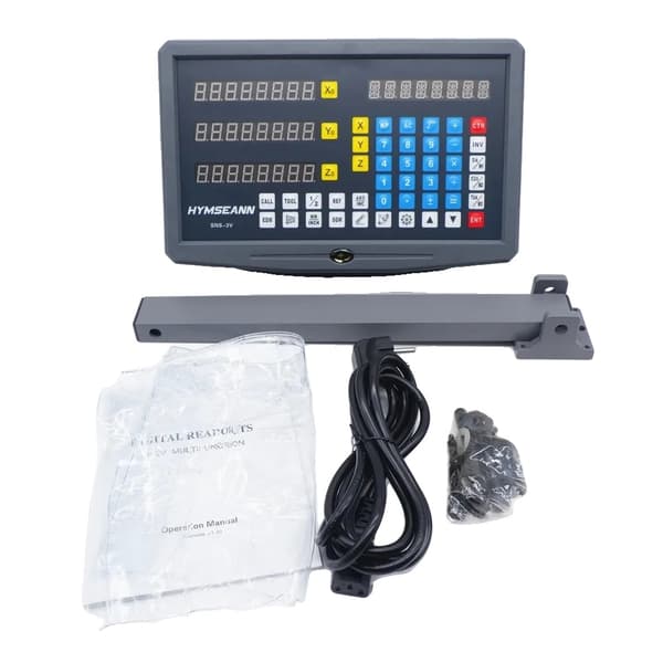 Fräsmaskin, DRO Digital avläsningssats, Linjärskala kodare, SNS-3V display SNS-3V display