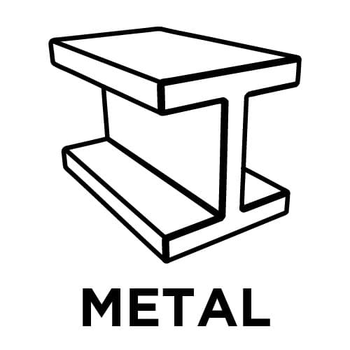 HM metallskärare, typ E (oval), 12 x 20 mm, skaft 6 x 45 mm