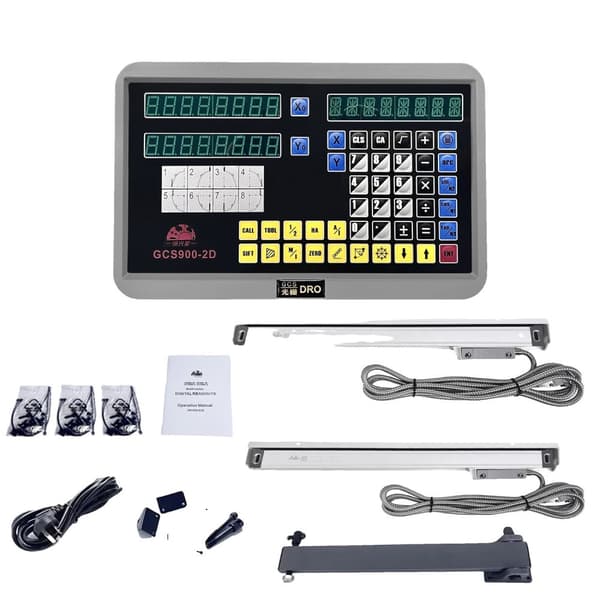CNC DRO Digitalt avläsningssystem, hög noggrannhet GCS900-2D, multifunktionell,GCS900-2D DRO SET