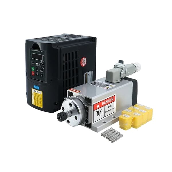 CNC Spindel, 24000 omdr./min, 1,5kw/2,2kw, ER11/ER20 Spændeholder muligheder,Hej VFD, 2,2 kW ER20 stikforbindelse 1.5kw ER11 connector