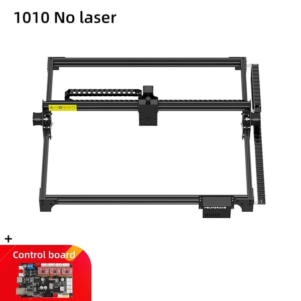 CNC Gravør Ramme 1000x1000mm, GRBL Kontrolpanel, Fleksibel Software Kompatibilitet,P1010 Ingen laser
