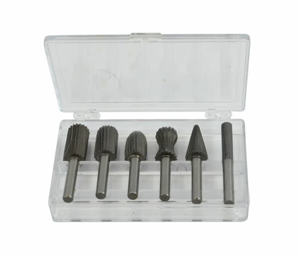 AWTOOLS SKAFTFRÄSAR FÖR METALL FI 6mm, set om 6 st.