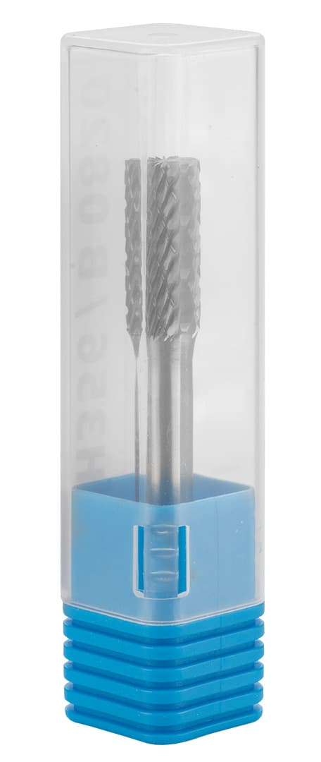 HM metalfræser, type B (cylindrisk med knive på toppen), 8 x 20 mm, skaft 6 x 45 mm