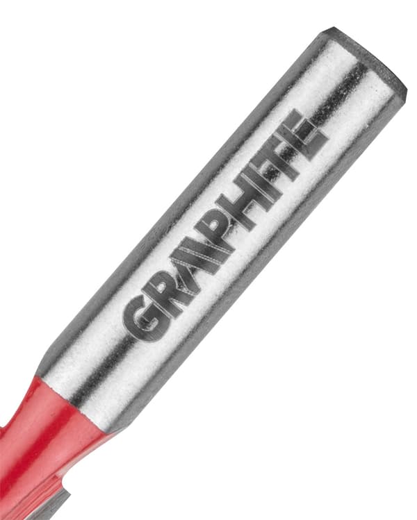 To-fløjt pindfræser, HM, 8 x 19 mm, 8 mm skaft