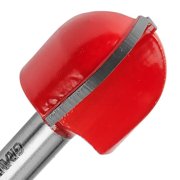 Lang U-slidsskærer, HM, 25,4 x 22,5 mm, 8 mm skaft