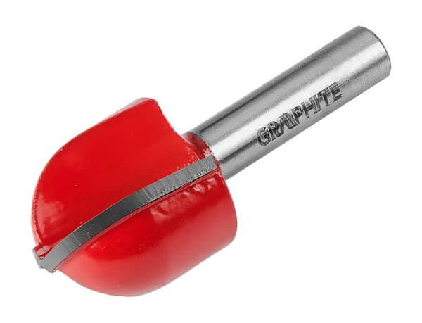 Lang U-slidsskærer, HM, 25,4 x 22,5 mm, 8 mm skaft
