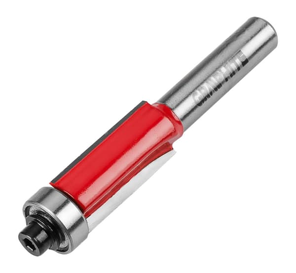 Lige fræser med nederste leje, lang, HM, 13 x 50 mm, 8 mm skaft