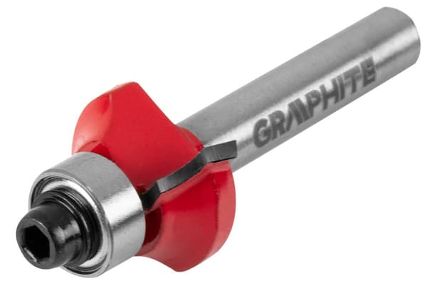 Formfræser med leje, afrunding, HM, 19 x 6,5 mm, 6 mm skaft