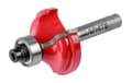 Miniatyrbillede 1 af 4: Formfræser med leje, afrunding, HM, 32 x 12,9 mm, skaft 8 mm
