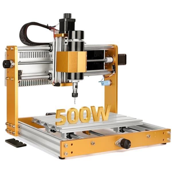 CNC-fräsmaskin, 500W spindeleffekt, 11,8*7,1 tum arbetsområde,Maskinsats