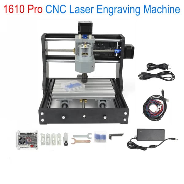 CNC Lasermaskin för gravyr, GRBL-kontroll, Kompakt storlek,Bara maskin, Lägg till 7W laser