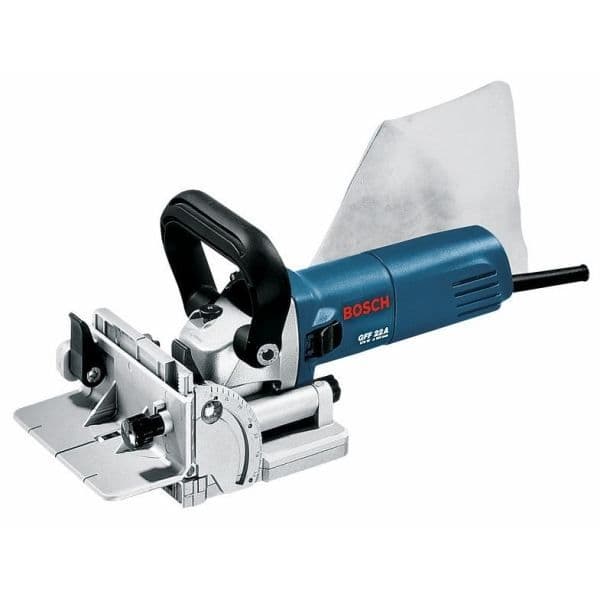 BOSCH GFF22A lamellfräs - 670 W - Vinkelstopp - Snabbjustering - Dammutsug