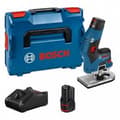 Miniatyrbillede 1 af 2: Bosch Professional GKF 12V-8 trimmer med 2 x 3,0 Ah batterier, i Lboxx - 06016B0000