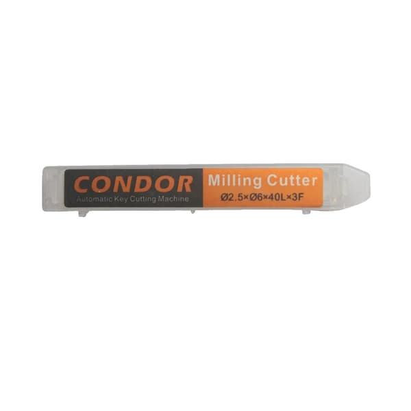 Xhorse 2.5mm Freesinterä, yhteensopiva Condor- ja Dolphin-avainleikkureiden kanssa, pakkaus 5 tarkkaa leikkausta varten