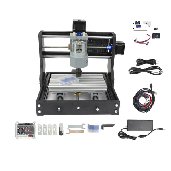 CNC-laserkone, GRBL-ohjaus, kompakti koko,ADD normaali offline, Lisää 10W laser
