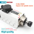 Pikkukuva 2 / 4: CNC-akselimoottori, 2,2 kW teho, 24000 rpm nopeus, ilmastoitu rakenne