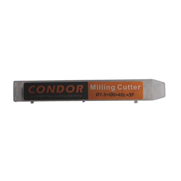 Xhorse 1,5 mm fræser, kompatibel med flere nøgleklippe-maskiner, holdbar og effektiv.