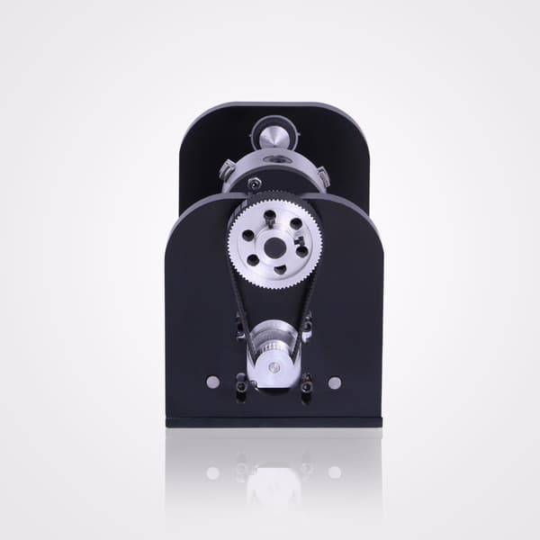 Rotationsaxel Tillbehör, Kompatibelt med CO2 Laser Maskiner, 80mm Spindelstock Inkluderad