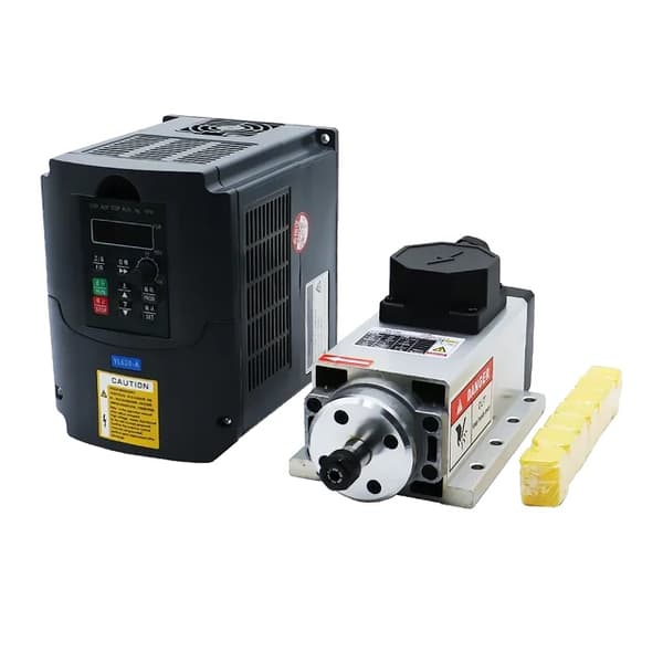 CNC Spindel, 22kw Effekt, Luftkølingsteknologi, 1,5KW 220V, Junction Box YL VFD