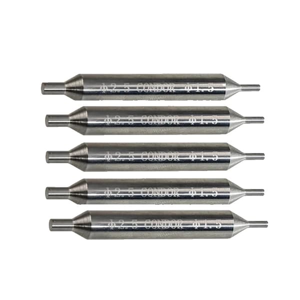 Jyrsinterä, eri kokoja, yhteensopiva Xhorse avainleikkauskoneiden kanssa., 1,5 mm-2,5 mm