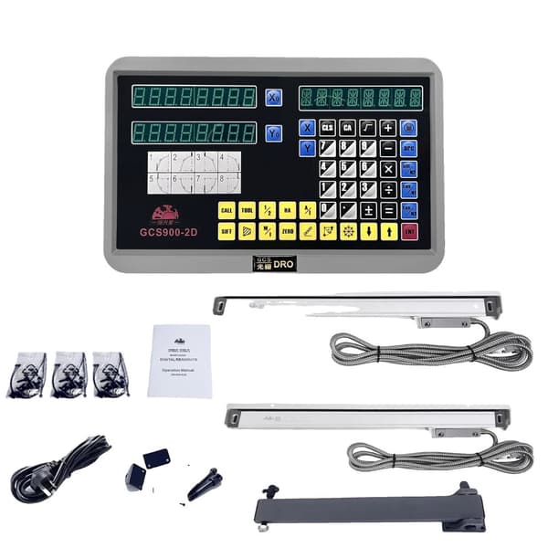 CNC DRO Digitalt avläsningssystem, hög noggrannhet GCS900-2D, multifunktionell,GCS900-2D DRO SET