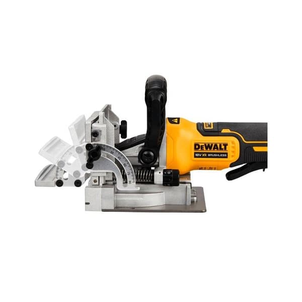 DEWALT DCW682NT lamellfräs - Sladdlös - 900W - 6mm - Exakt styrning - Finjustering - Air-Lock adapter