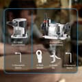 Miniatyrbild 4 av 4: Fraiseuse Genmitsu - 1,25 HK Variabel Hastighets Router - 3-Basar