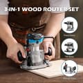 Miniatyrbild 2 av 4: Fraiseuse Genmitsu - 1,25 HK Variabel Hastighets Router - 3-Basar