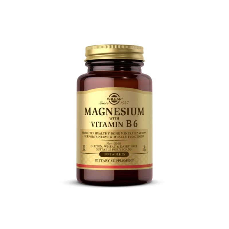 Magnesium Oxide & B6 100t
