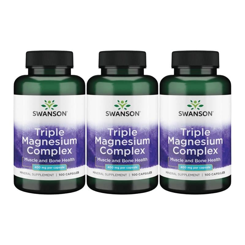 Triple Magnesium Ekonomipack 3x100k