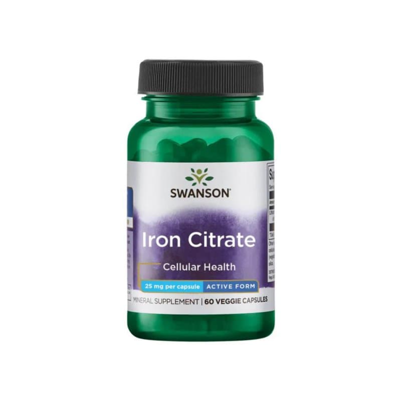 Iron Citrate 25mg 60k