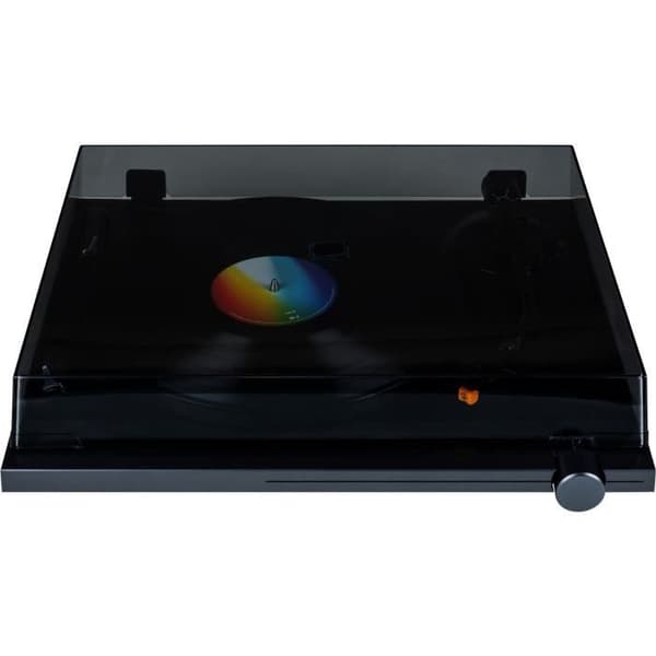 THOMSON TT700 - Premium 33 och 45 rpm vinyl skivspelare - AT91 Audio Technica playhead - Antiskating - Black