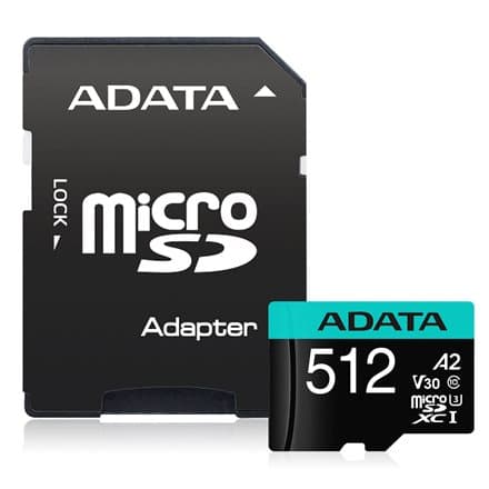 512GB SDXC UHS-I U3 V30S ADATA