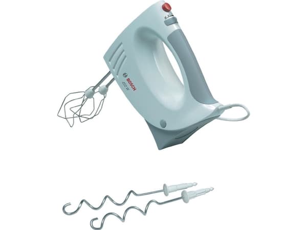 Bosch MFQ3530, Käsisekoitin, Valkoinen, Vaivaus, Vaivaus, Sekoitus, Sekoittaminen, 1,4 m, Vipu, CE, VDE